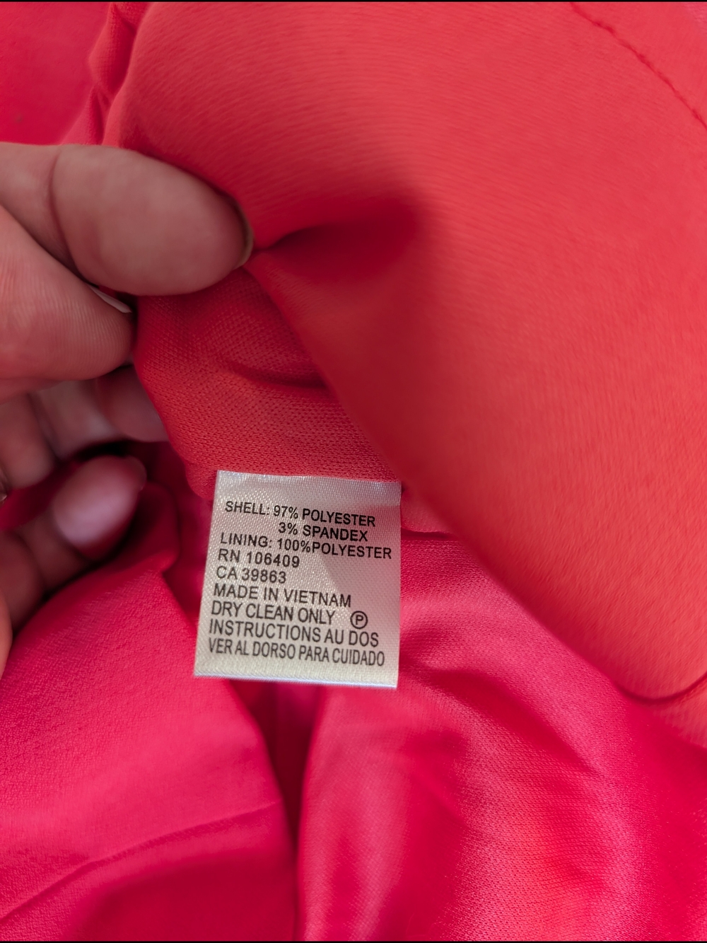NWT Tahari Coral Pink Sleeveless Ruched V-Neck Midi Dress - Picture 5 of 8